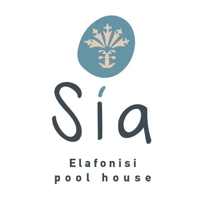 Villa Sia Elafonisi Pool House Esterno foto