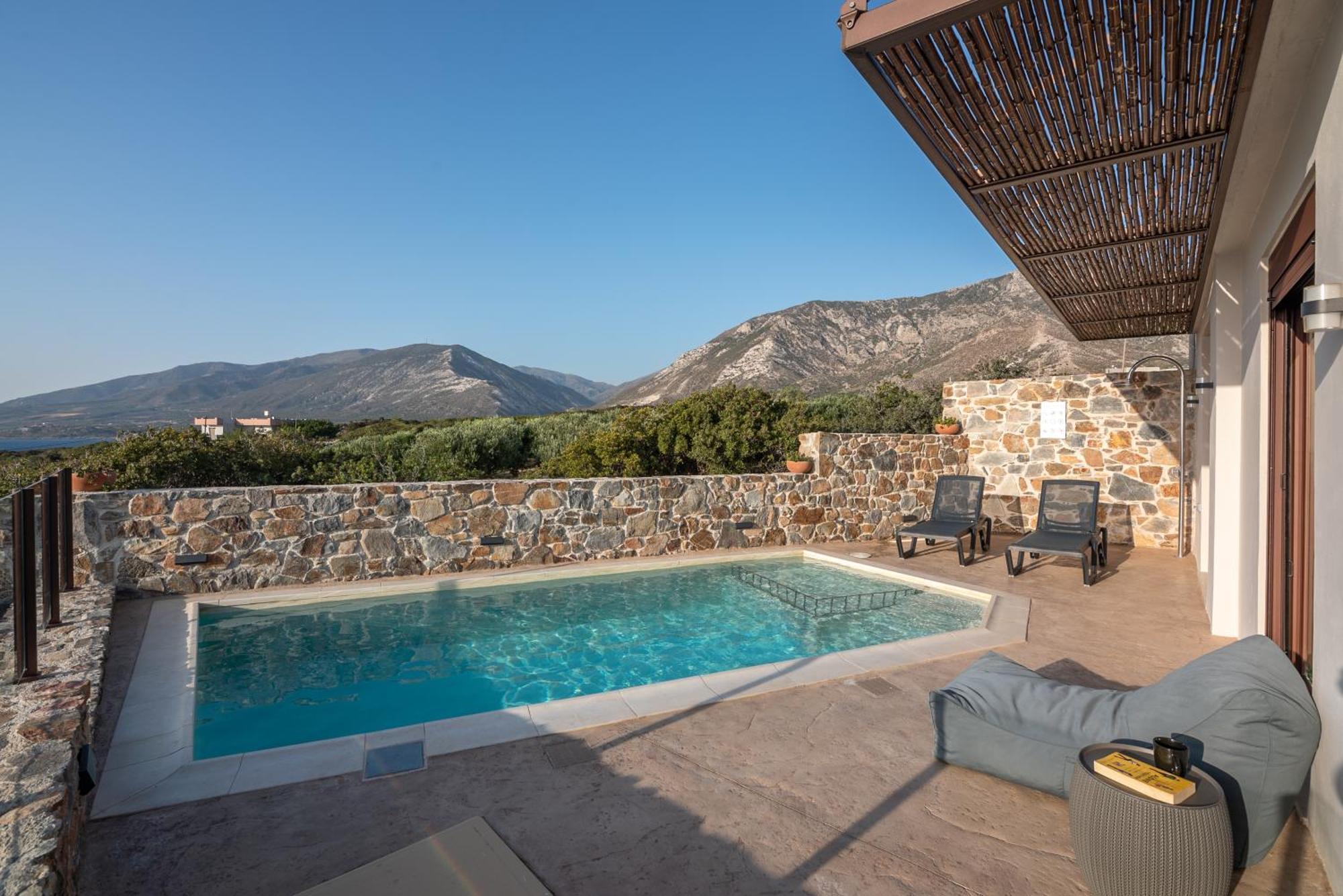 Villa Sia Elafonisi Pool House Esterno foto