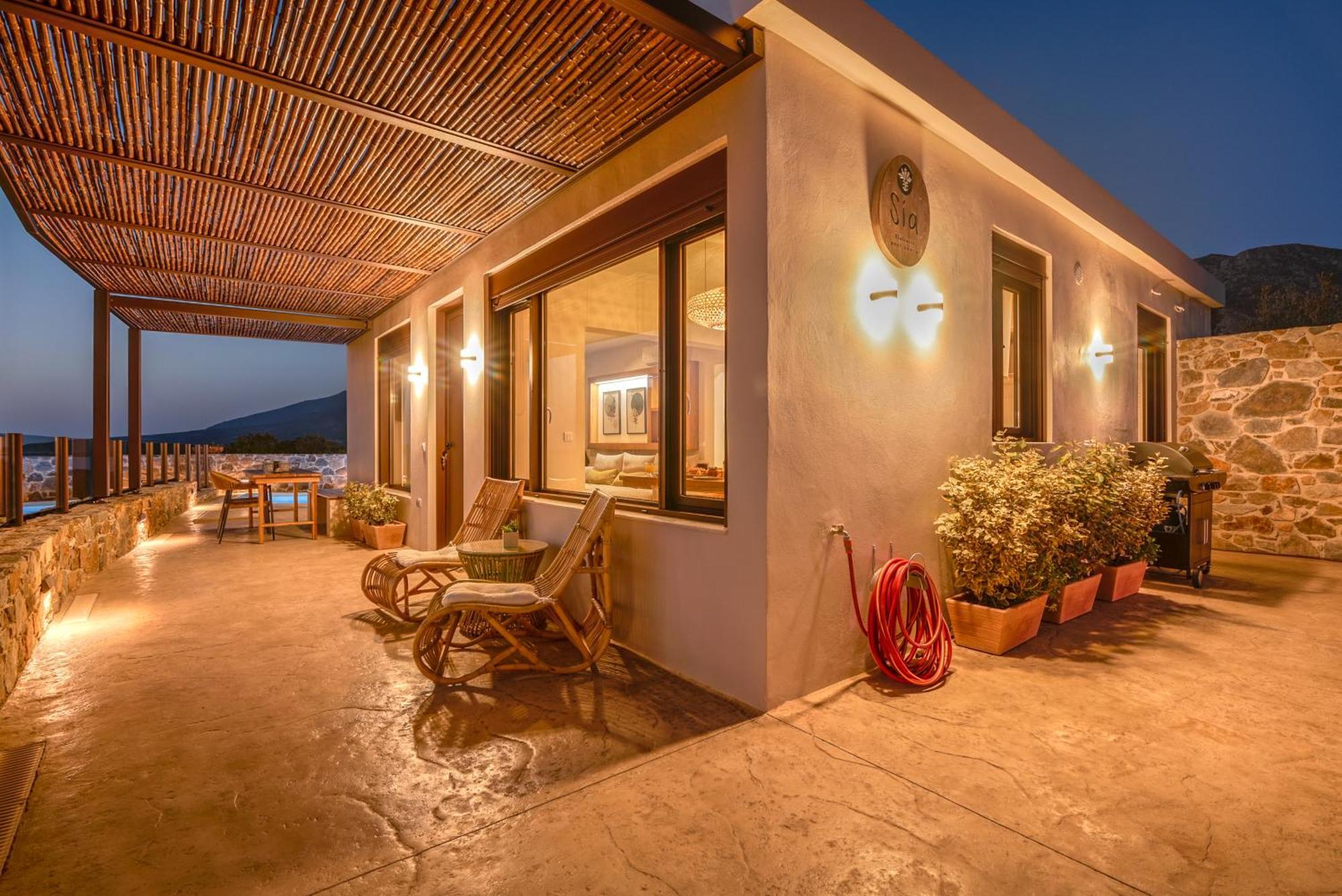 Villa Sia Elafonisi Pool House Esterno foto