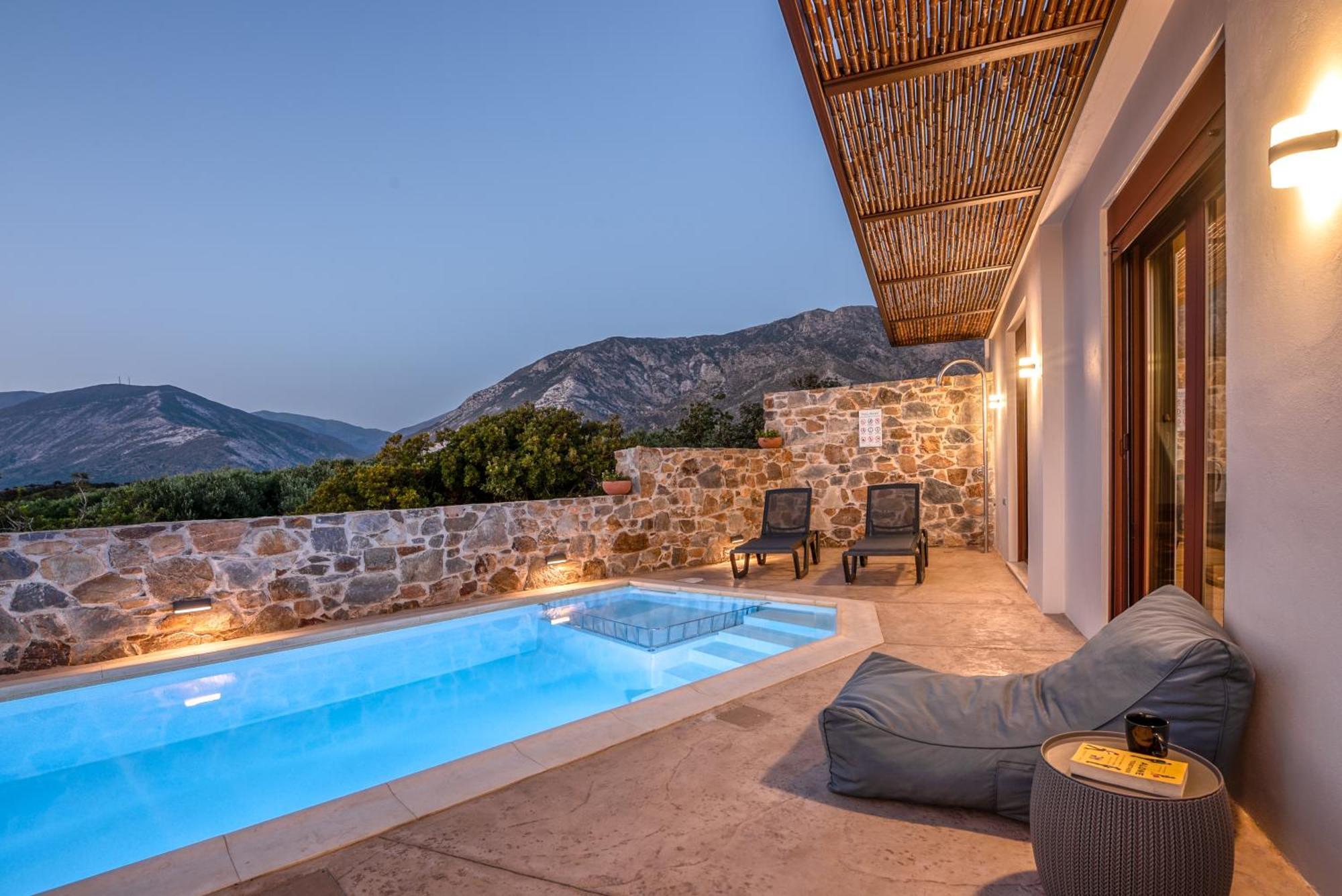 Villa Sia Elafonisi Pool House Esterno foto