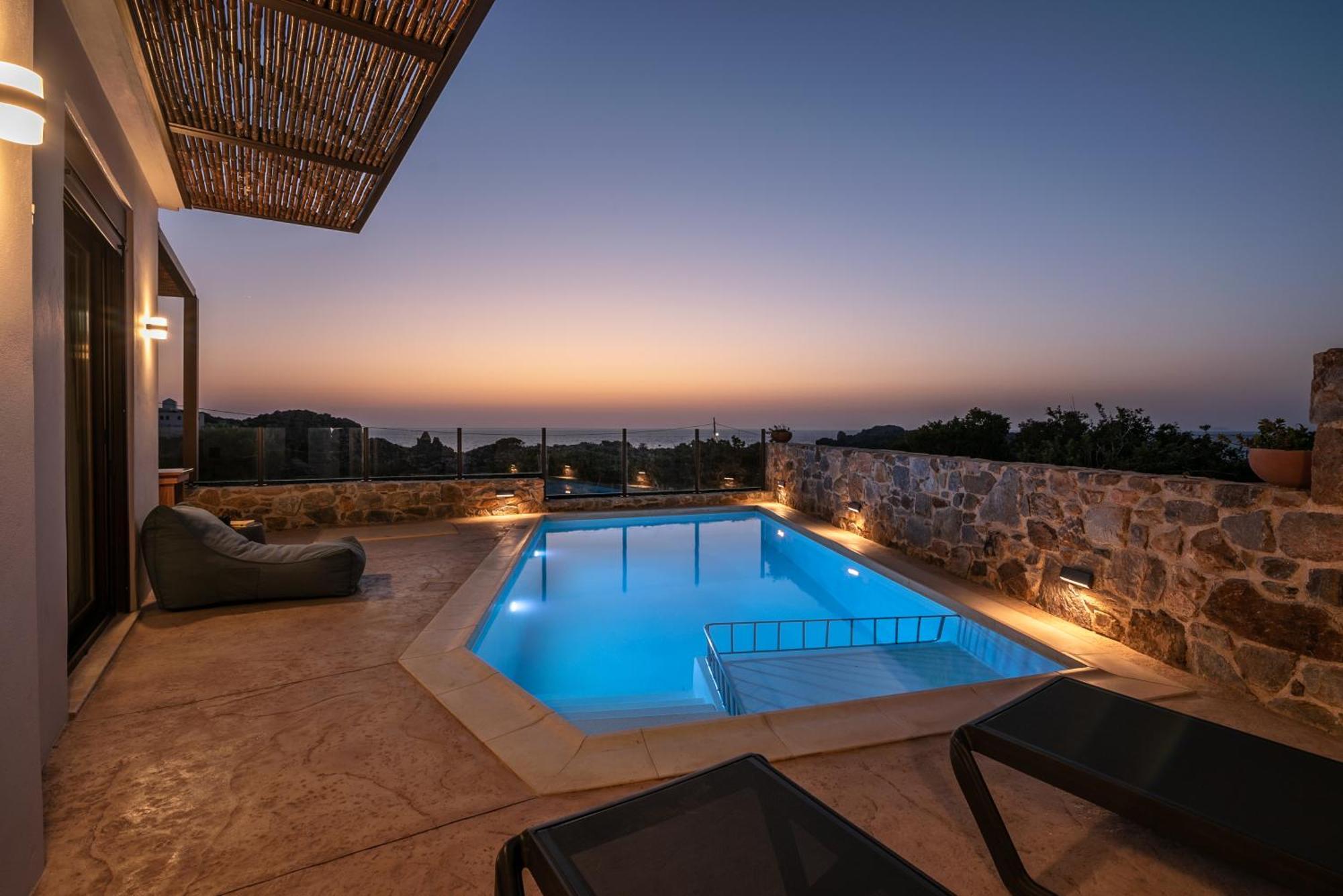 Villa Sia Elafonisi Pool House Esterno foto